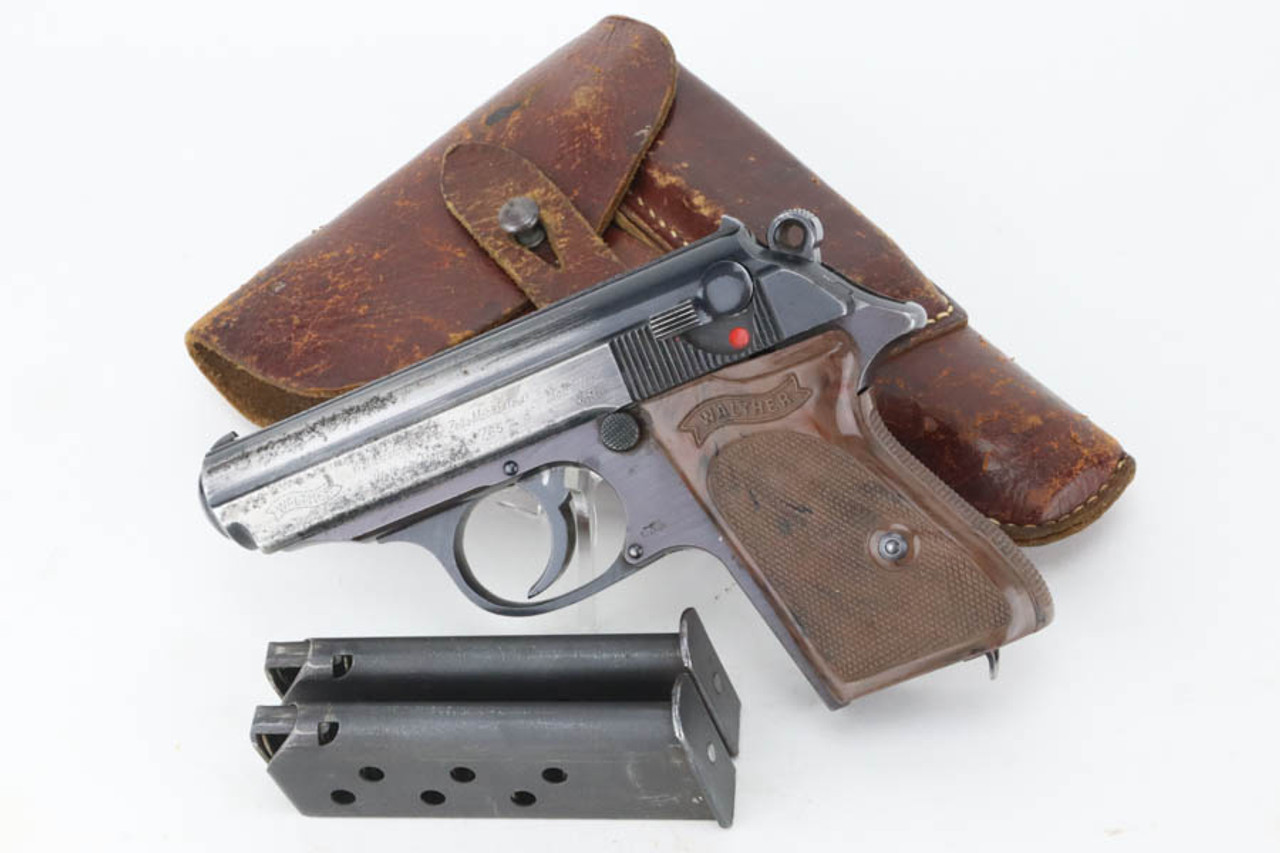 SOLD - Waffen Walther PPK Rig - Gray Grip w/ Capture Docs