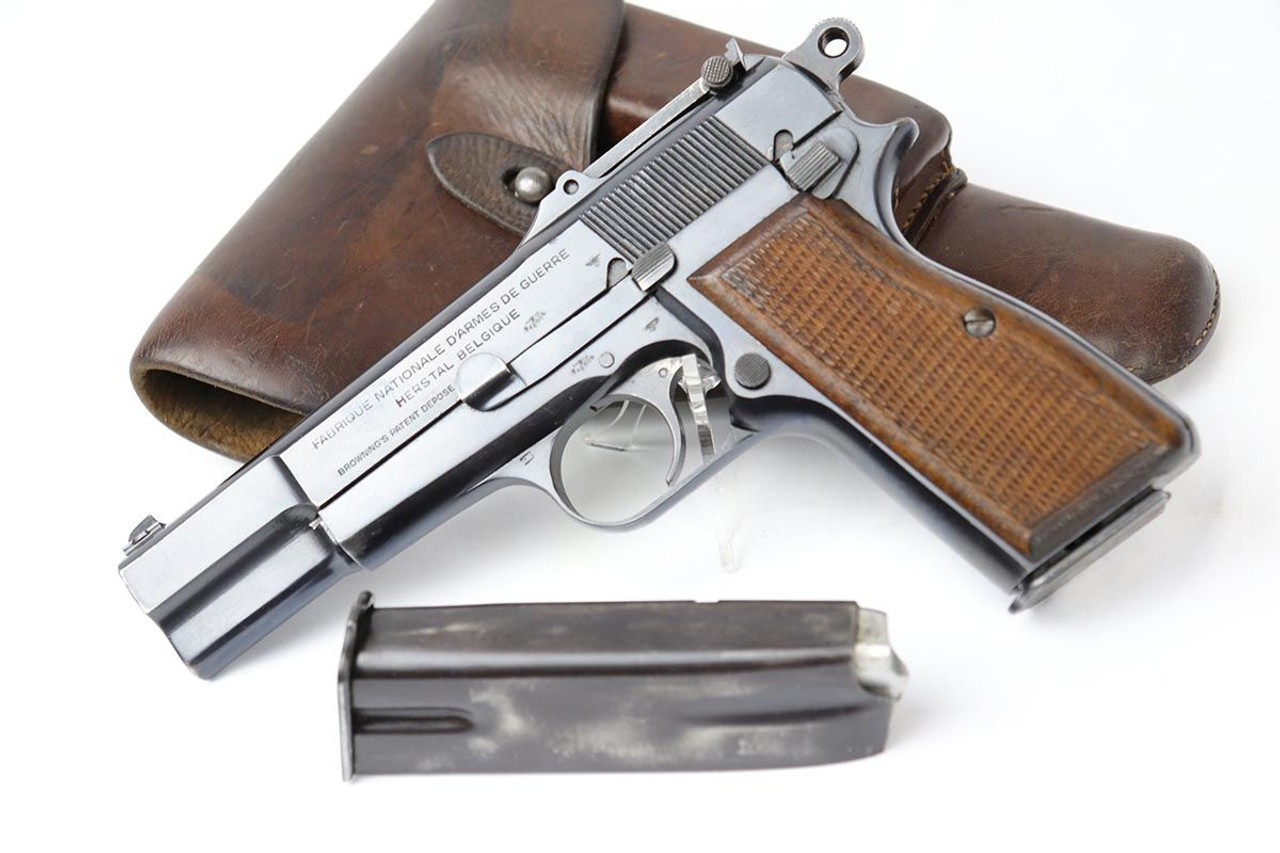 Minty Nazi Browning High Power Rig - Tangent Sight - 1