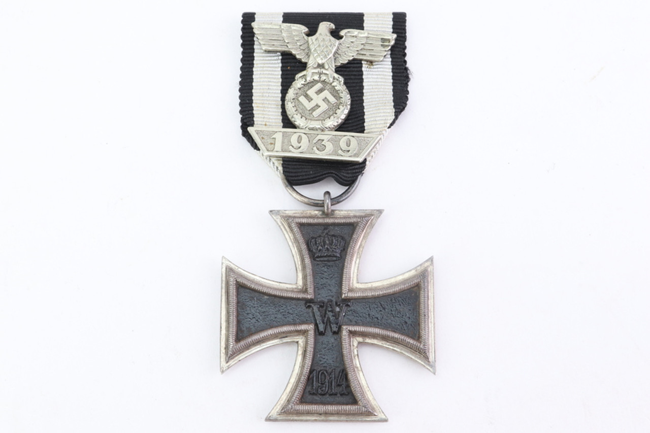 SOLD - WWI Iron Cross with 1939 Award Clasp