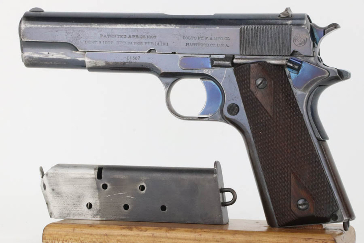 SOLD - Rare, Very Early Colt Government Model - 1912 Mfg
