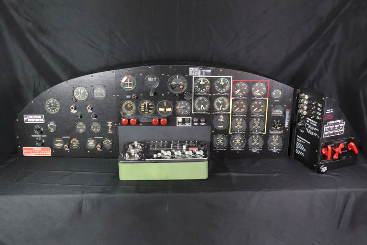 B-17 Flying Fortress Instrument Panel