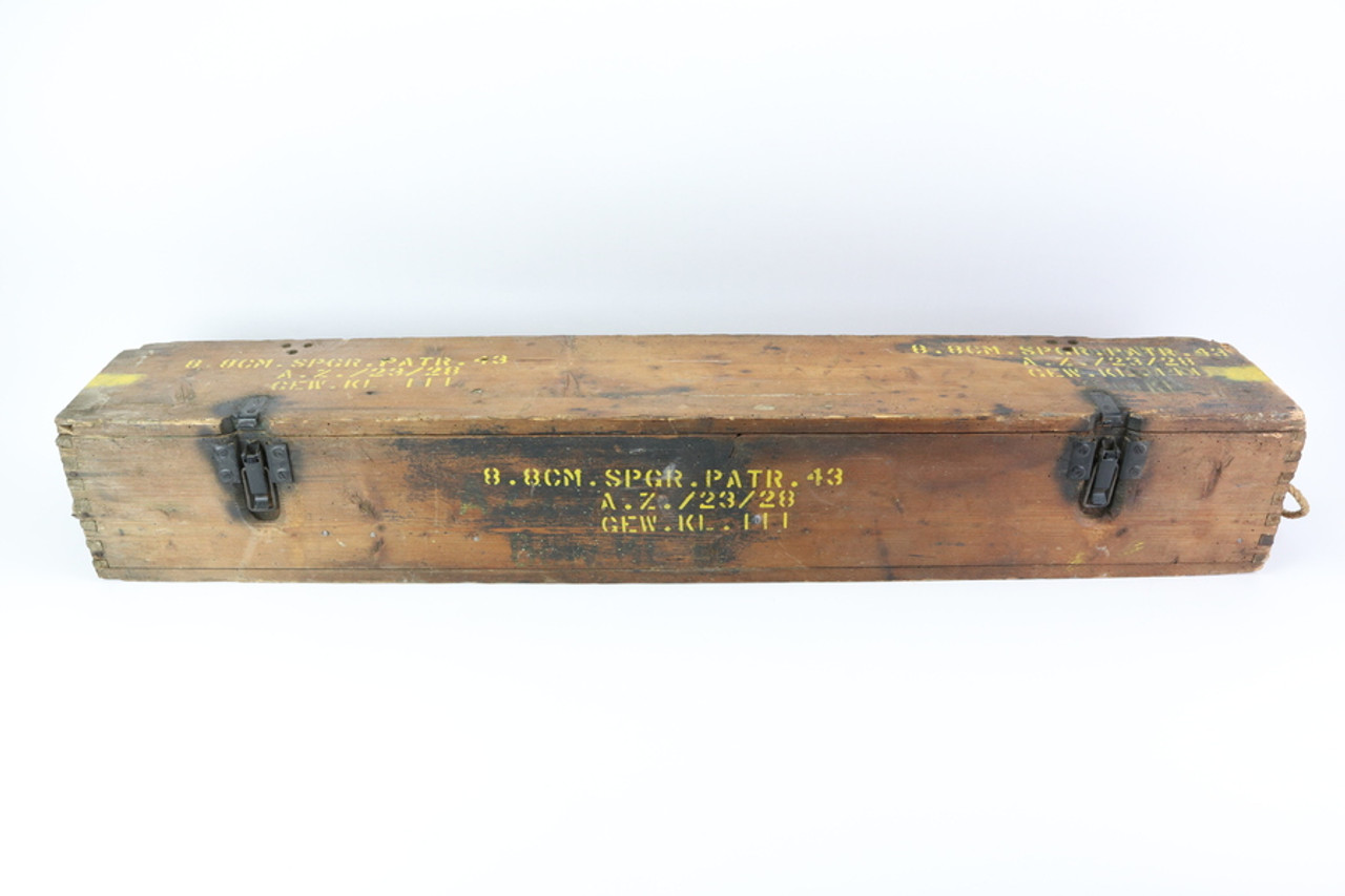 SOLD - WW2 German 88mm Anti-Tank Shell Crate