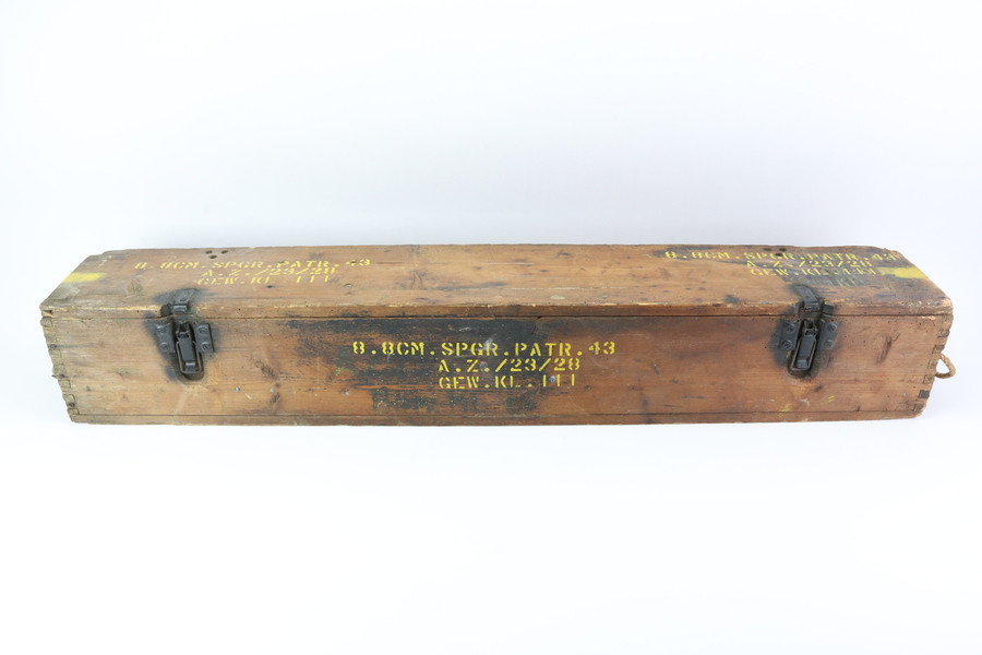 WW2 German 88mm Anti-Tank Shell Crate - photo 1 of 6