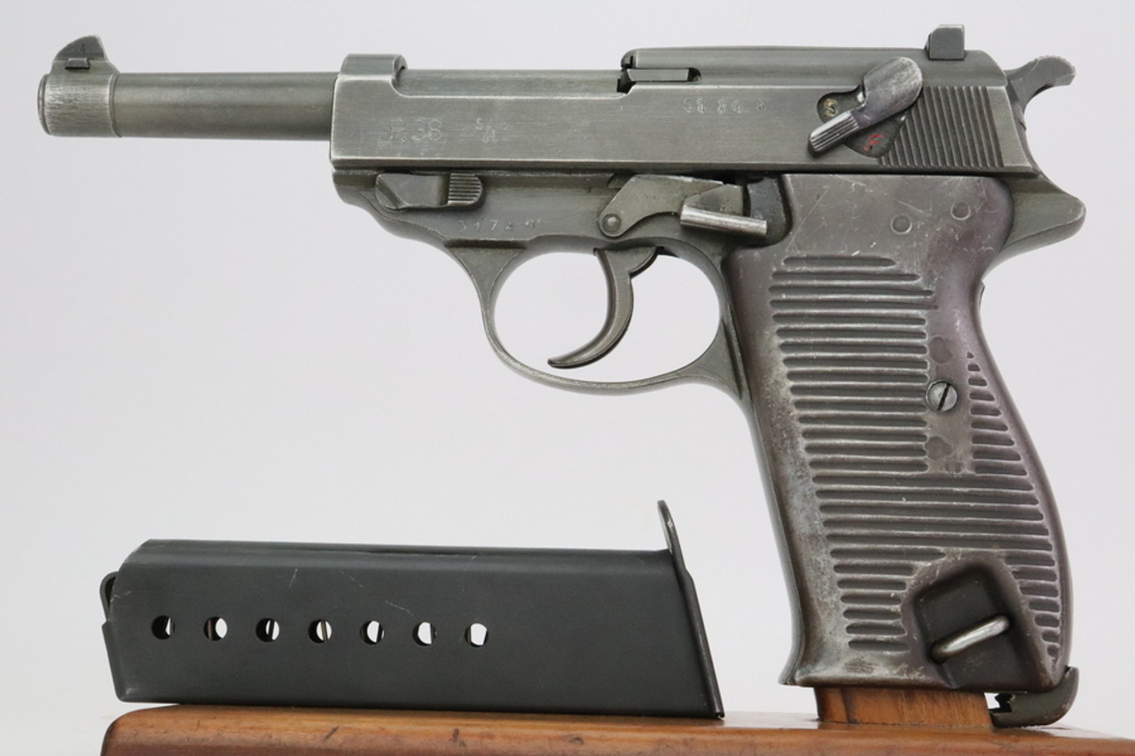 SOLD - Excellent Mauser (SVW 45) P.38 - Eagle/135, French Captured