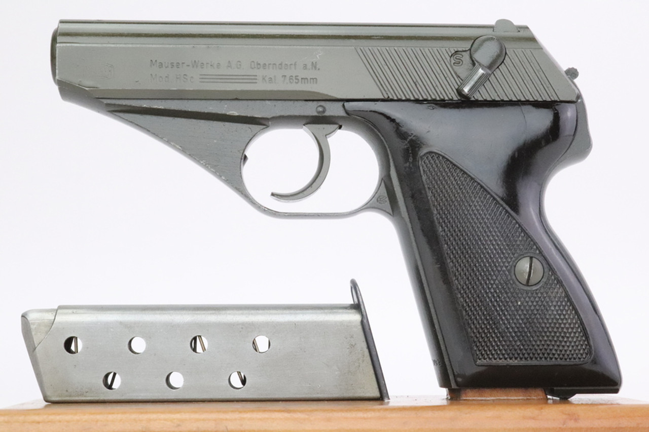 SOLD - Mint French Mauser HSc - w/ Black Grips