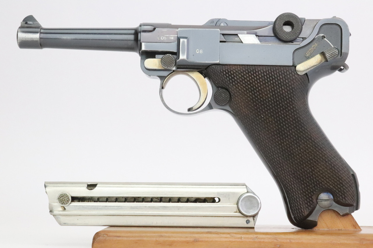 Rare 1936 "S Code" Krieghoff Luger - Plum Slide