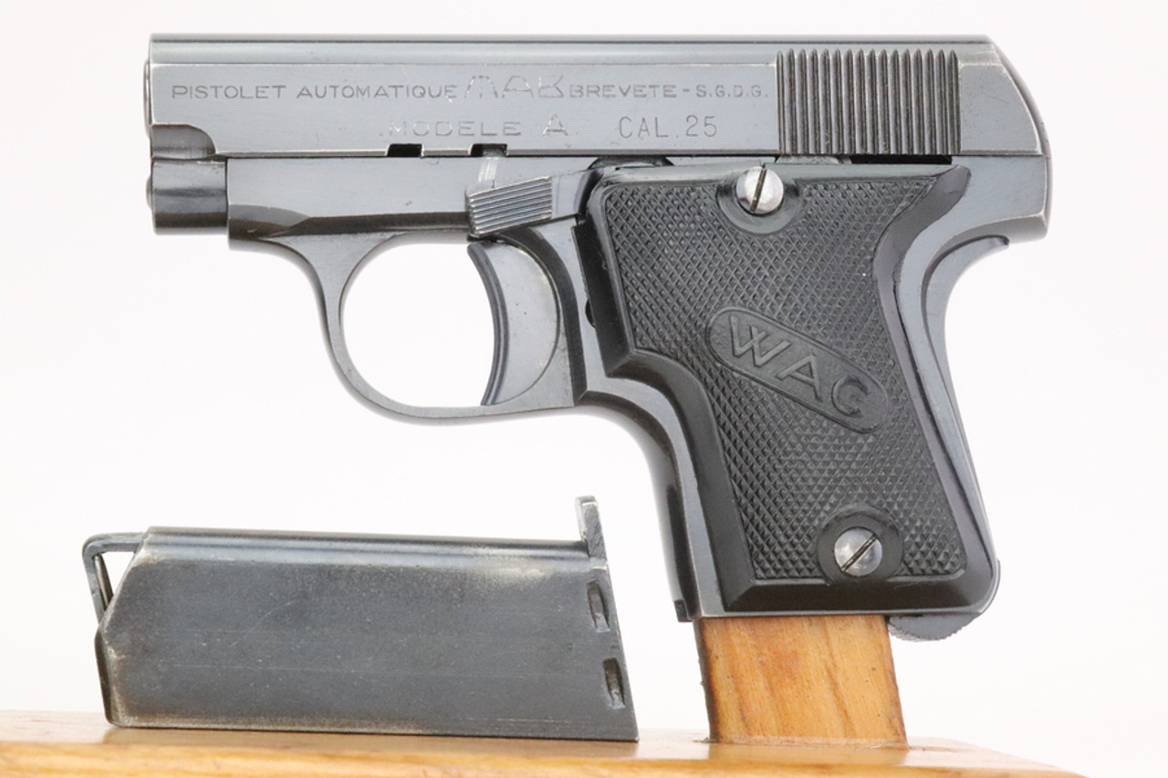 French MAB Model A Type II, 3rd Variant Pocket Pistol - 6.35mm