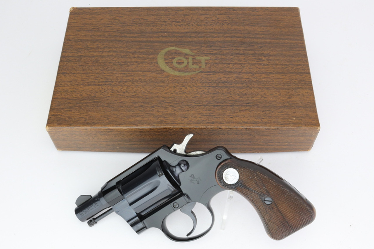 SOLD - Mint, Boxed 1967 Colt Cobra Revolver - .38 Spl