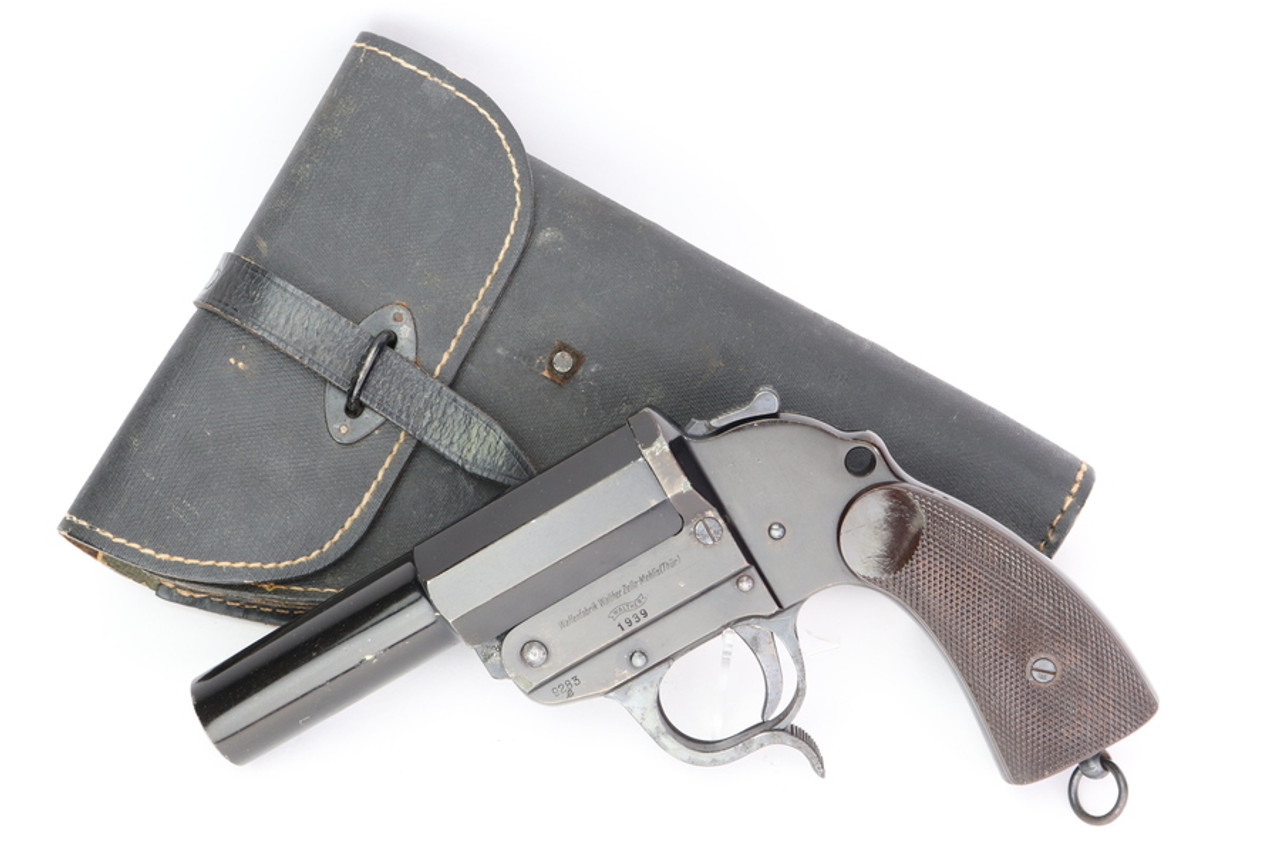 1939 Walther Model LP34 Flare Pistol Rig