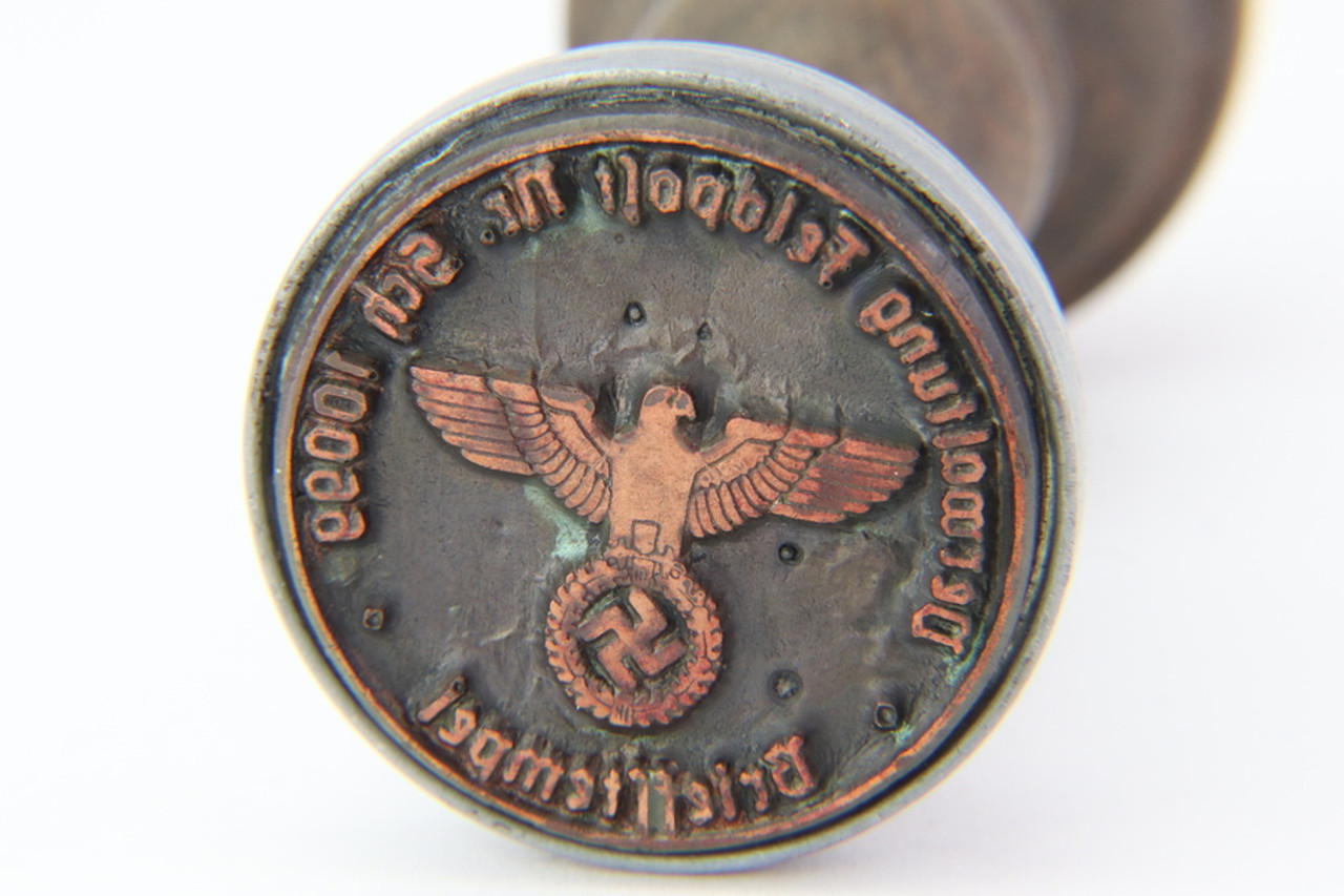 SOLD - Original WWII German Ink Stamp