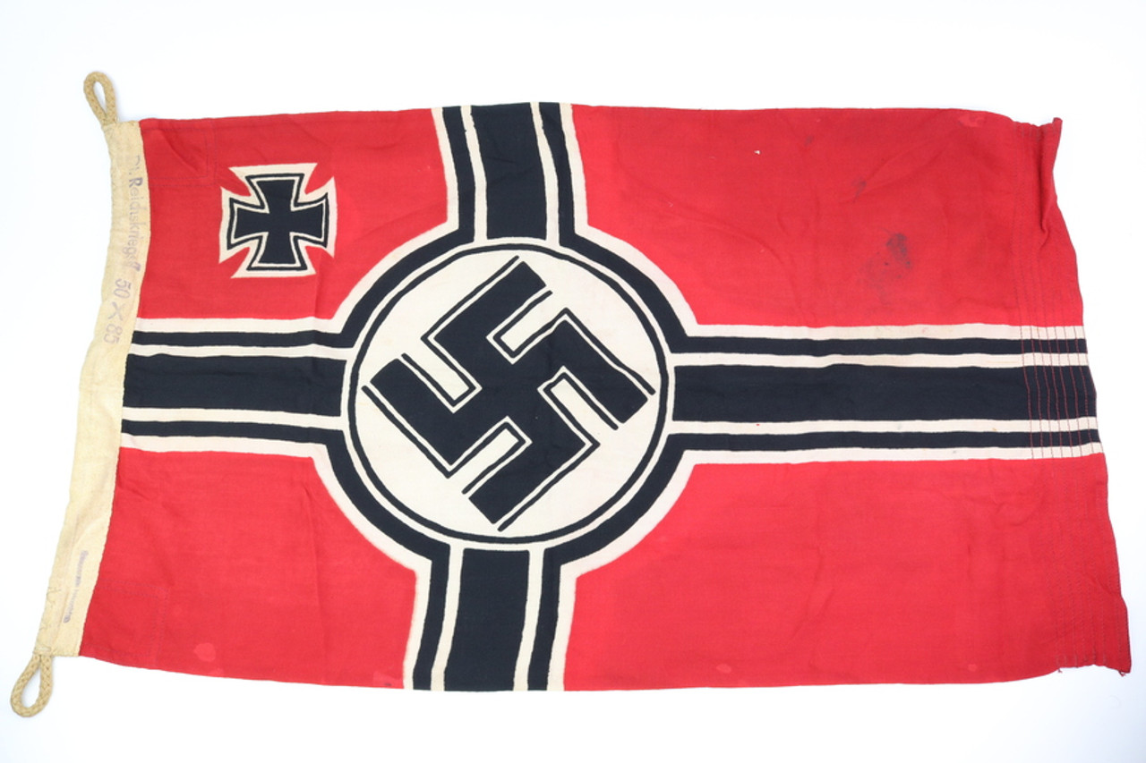 SOLD - Nazi Reichskriegs Flag (50x85cm)