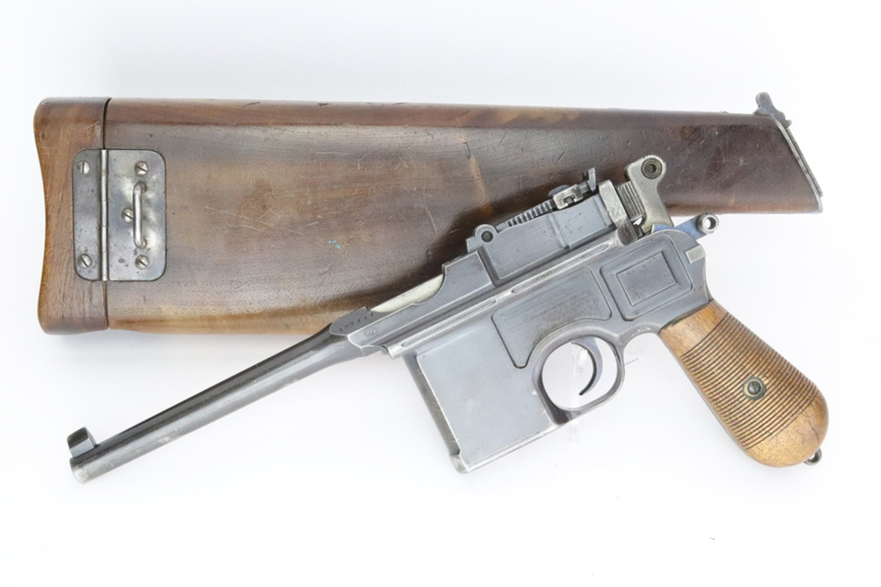 Commercial Mauser C96 Broomhandle Rig - Matching Stock