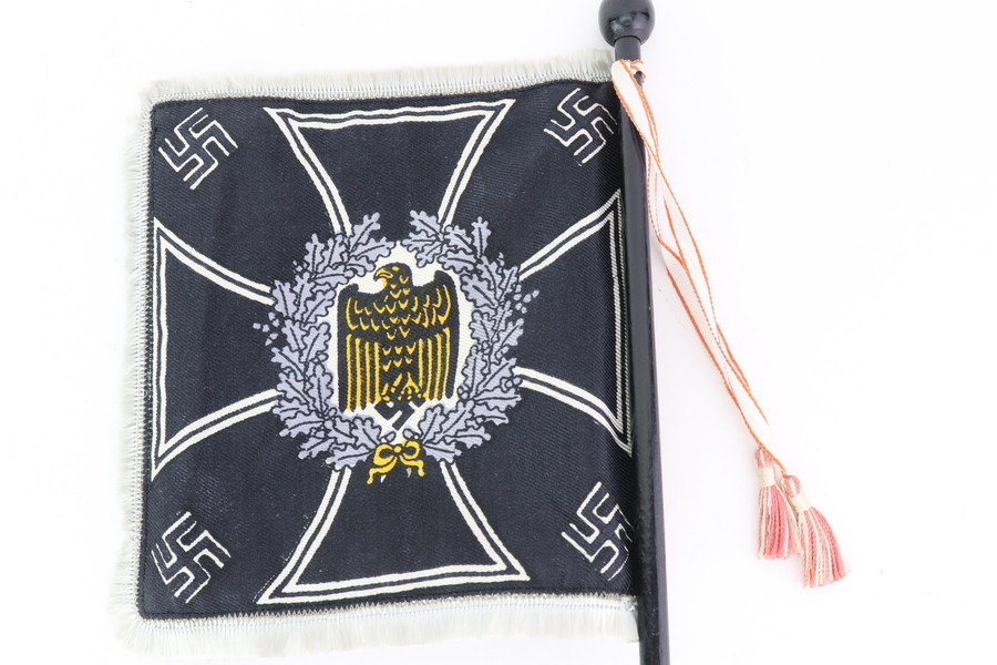 Reproduction Black Nazi Table Flag - photo 1 of 3