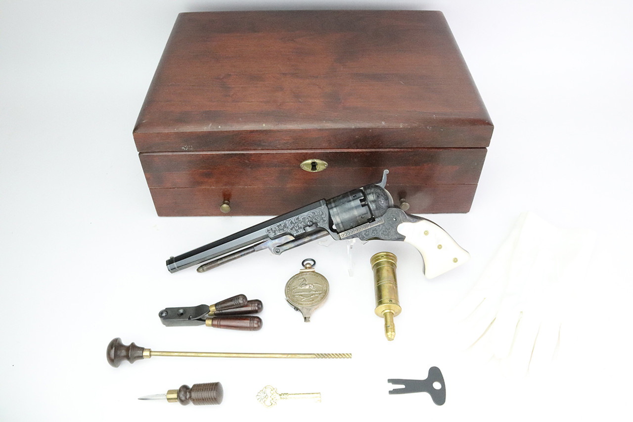 SOLD -Cased Samuel Colt Texas Paterson Revolver - US Historical Society