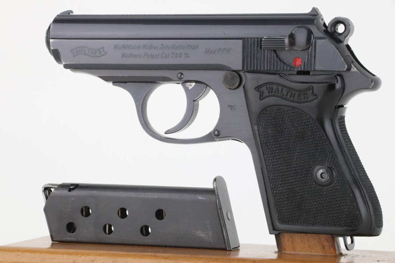 SOLD - Beautiful Walther PPK - Police Eagle/C With Black Grip