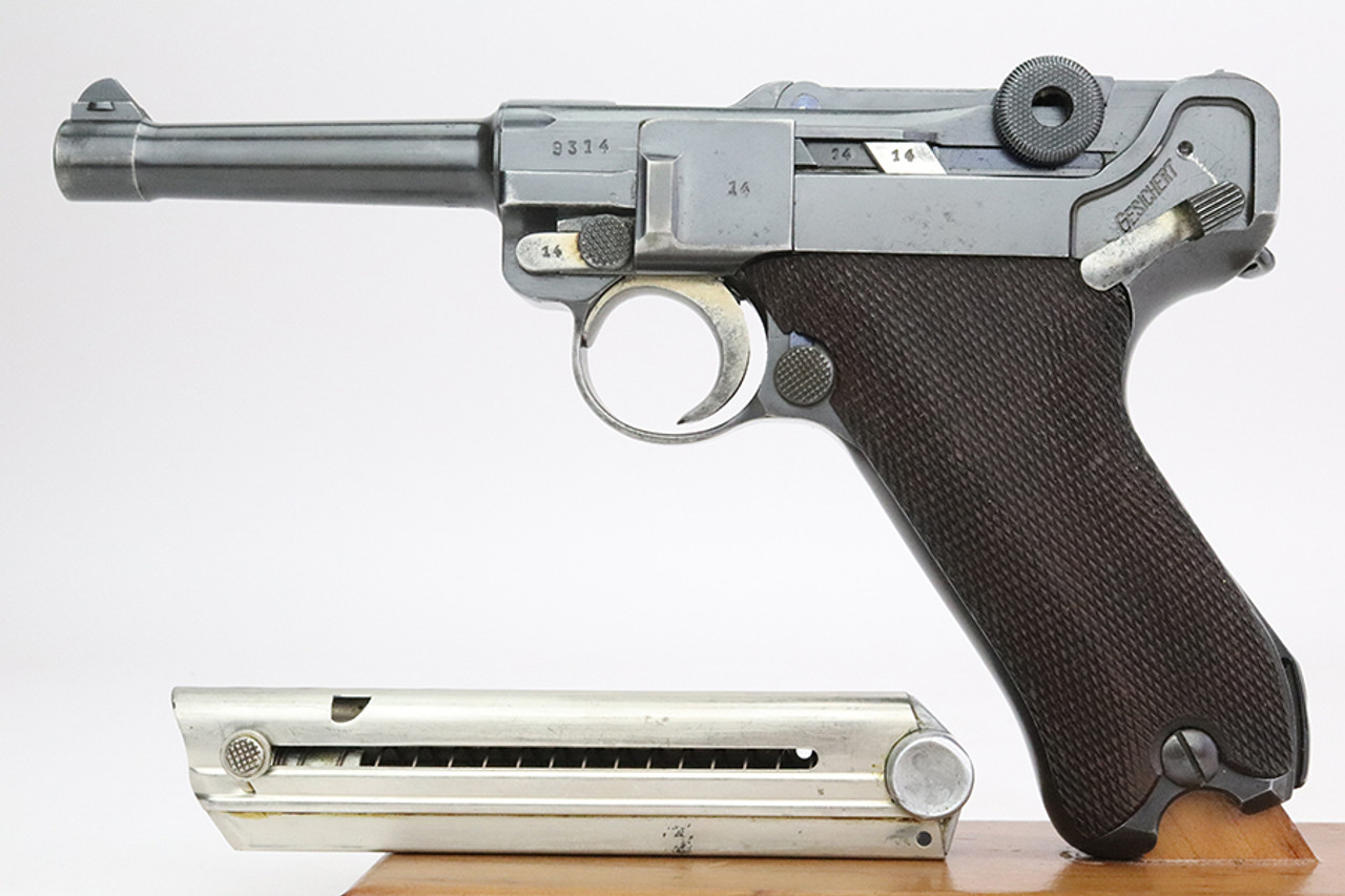 1936 Mauser Luger - Matching Magazine