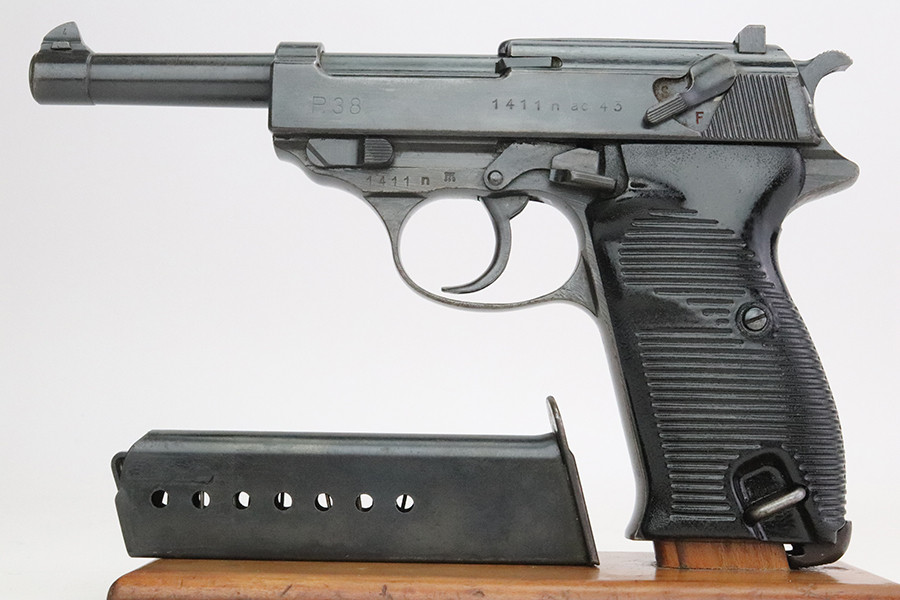 SOLD - Scarce 1943 Walther P.38 - Straight Line