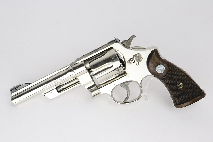 SOLD - Extremely Rare Smith & Wesson Registered Magnum - Factory Nickel