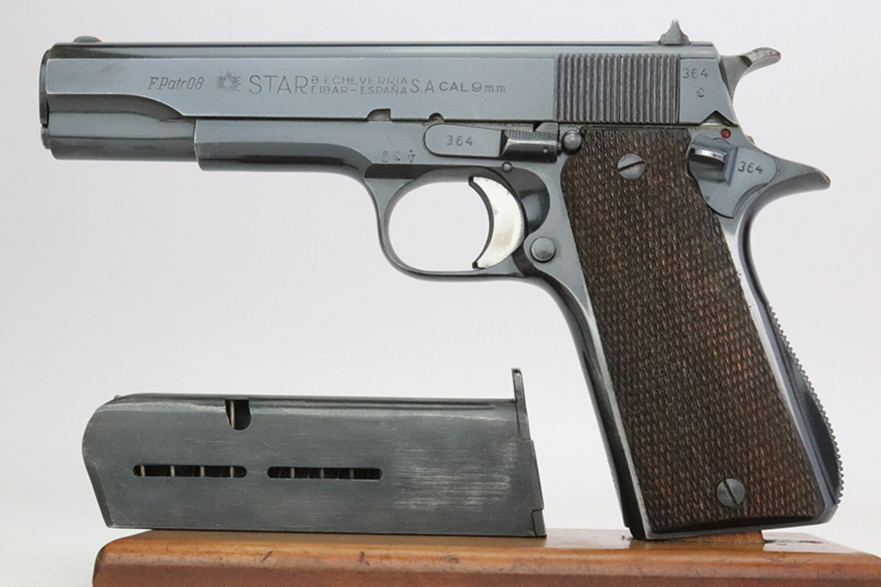 West German Police Star Model B - Matching Magazine