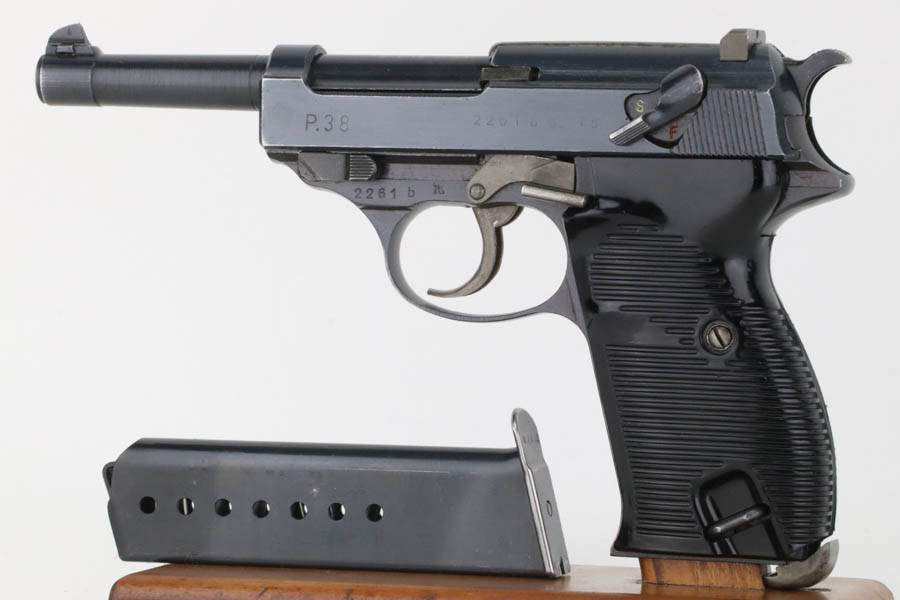 Mint, End-of-War AC 45 Walther P.38 - Czech FNH Barrel - photo 1 of 13