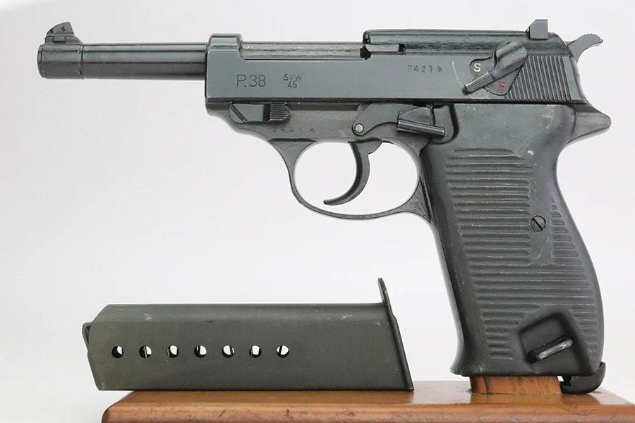 Mint, French SVW 45 Mauser P.38 - Gray Ghost Grips - photo 1 of 12