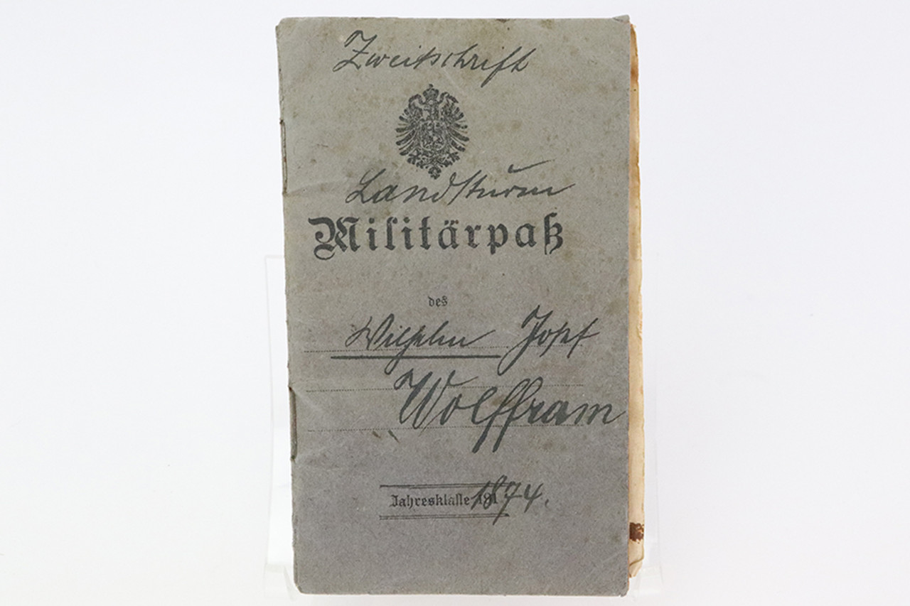 SOLD - German Military Service Booklet