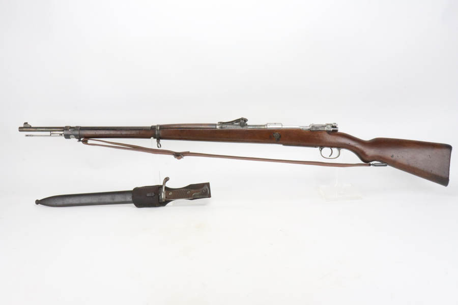 Clean, Matching V.C. Schilling Gewehr 98 w/ Butcher Blade Bayonet - 1915 mfg - photo 1 of 47