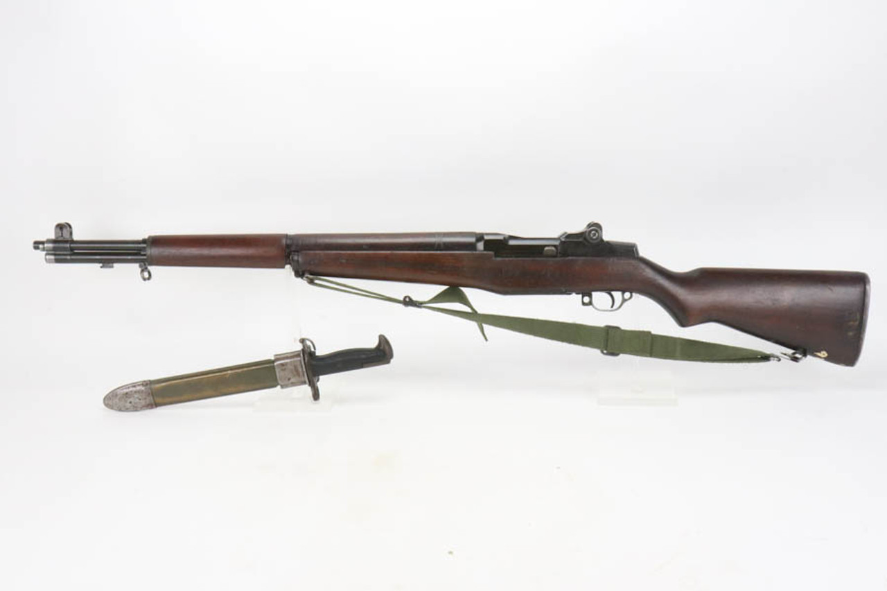 SOLD - Nice Springfield M1 Garand w/ Bayonet - 1941 mfg