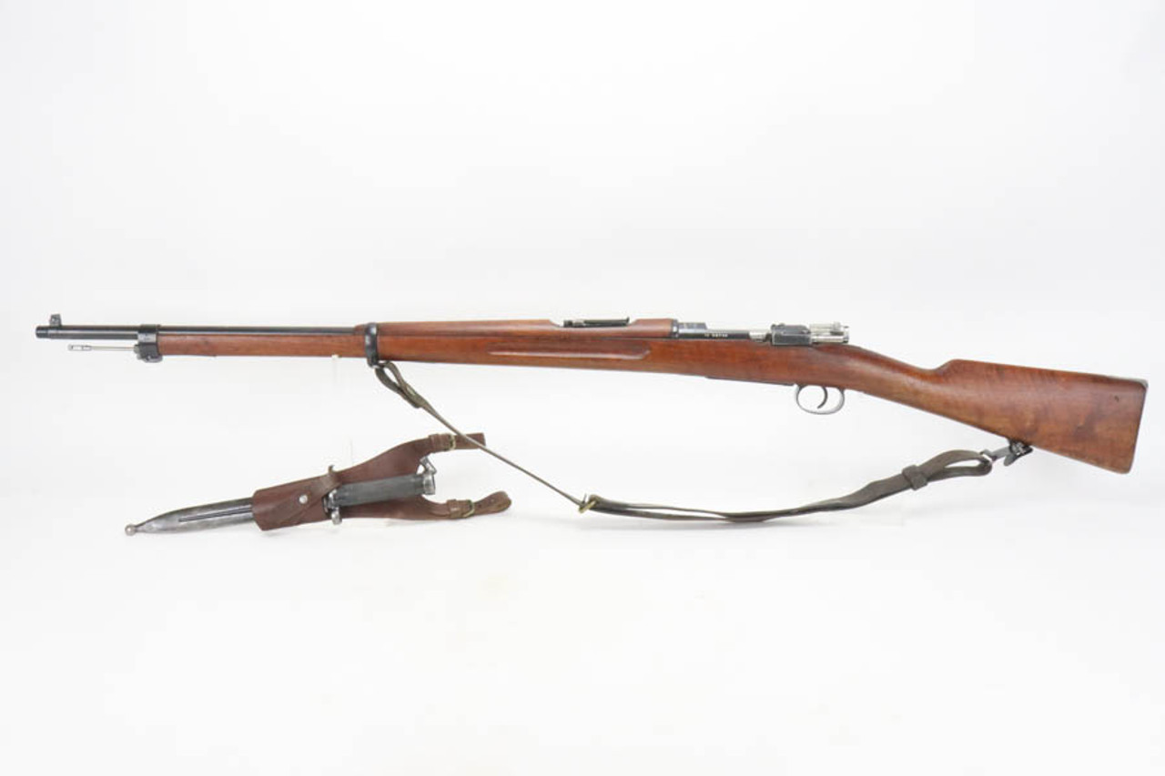 SOLD - Excellent Swedish Mauser M96/38b w/ Bayonet - 1900 mfg