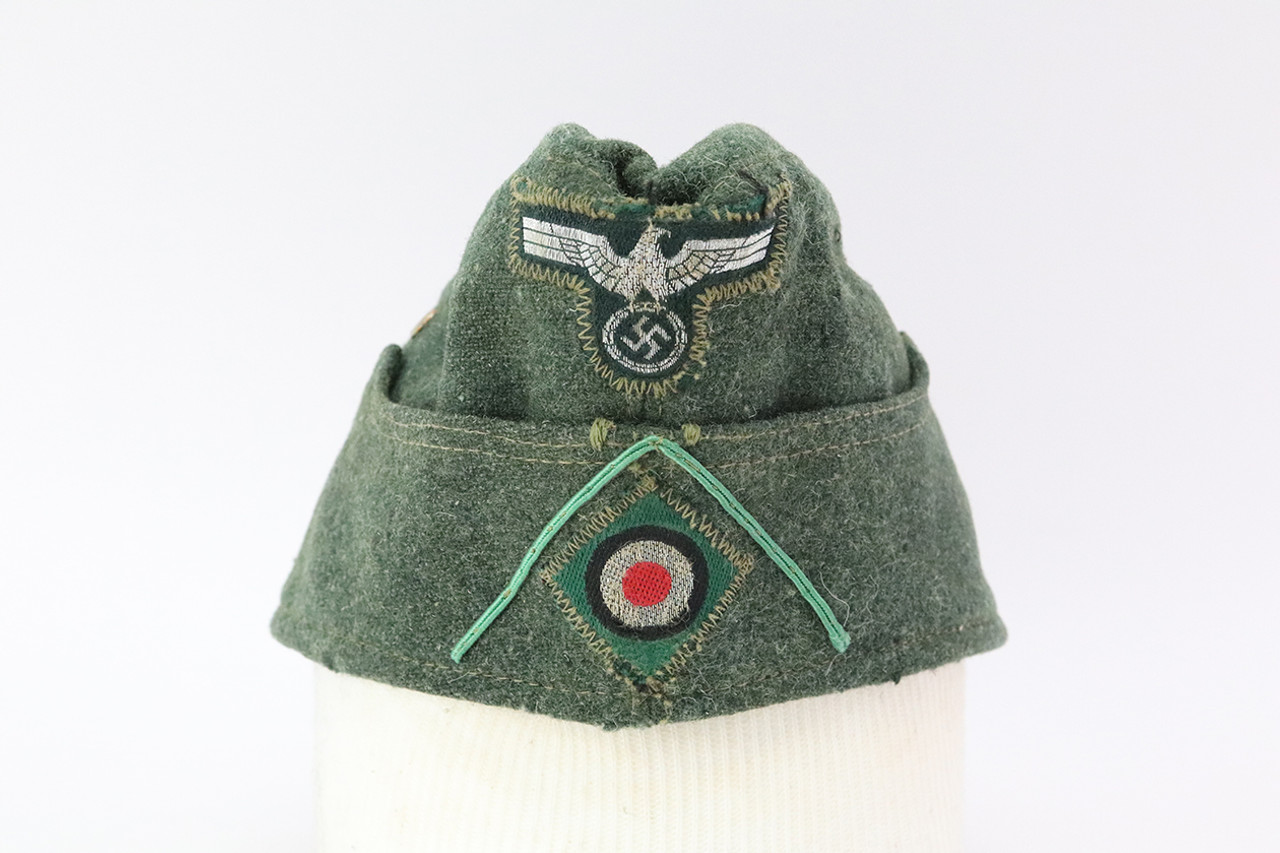SOLD - WW2 German Army Jager Hat