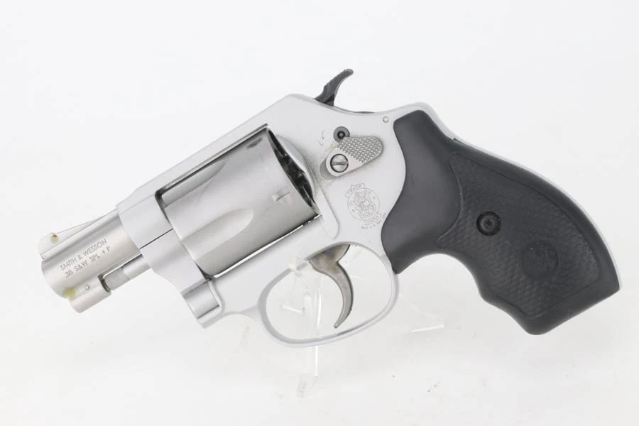 Smith & Wesson Model 637-2 Airweight revolver - left side