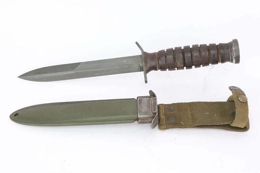 Excellent Imperial US M3 Fighting Knife and Scabbard - photo 1 of 8