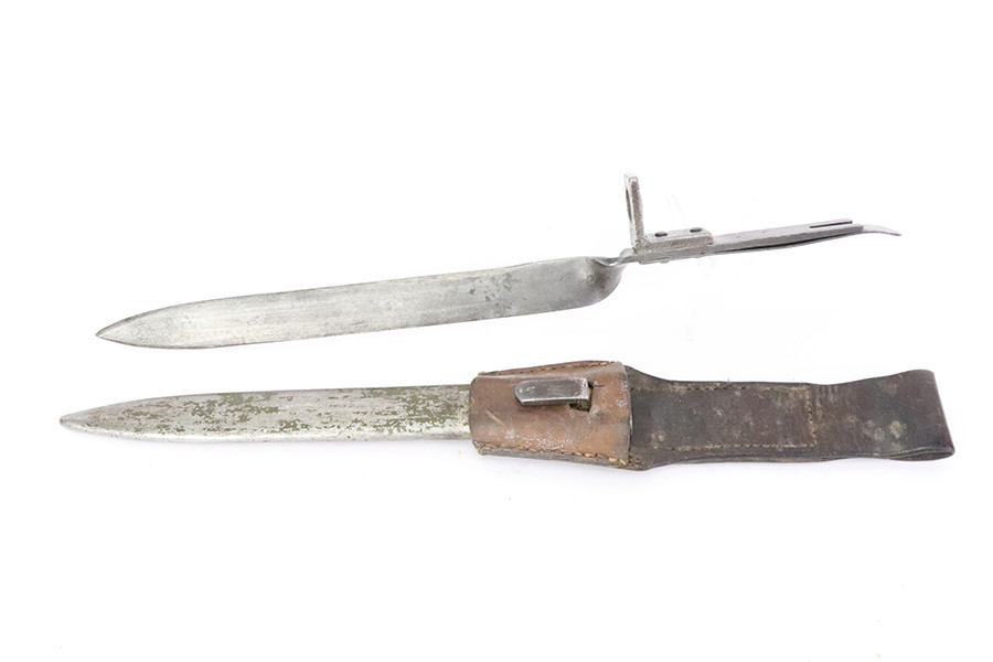 Jaeger Unit-marked M1895 Ersatz Bayonet and Frog - photo 1 of 7