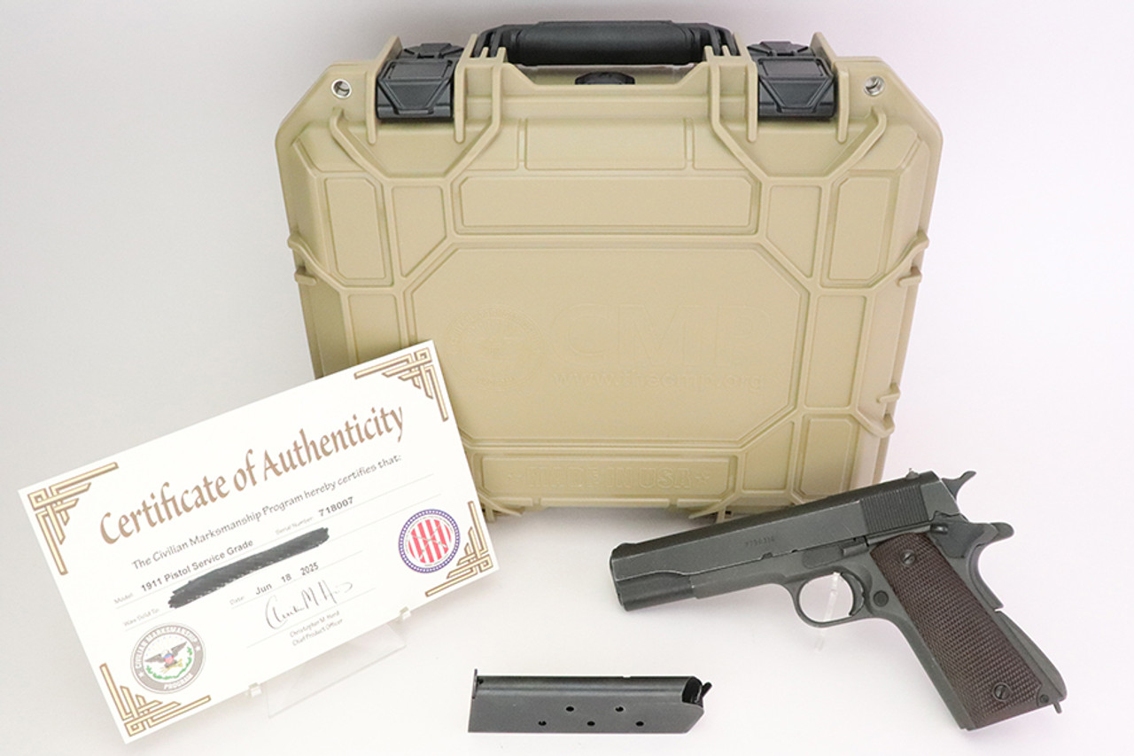 SOLD - Excellent CMP Colt 1911A1  - Scarce 1940 Frame