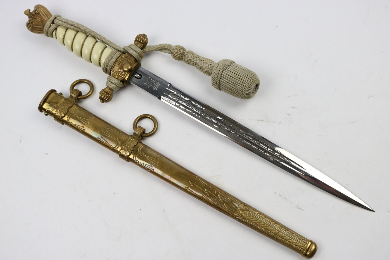 Eickhorn Etched Kriegsmarine Dagger - 1