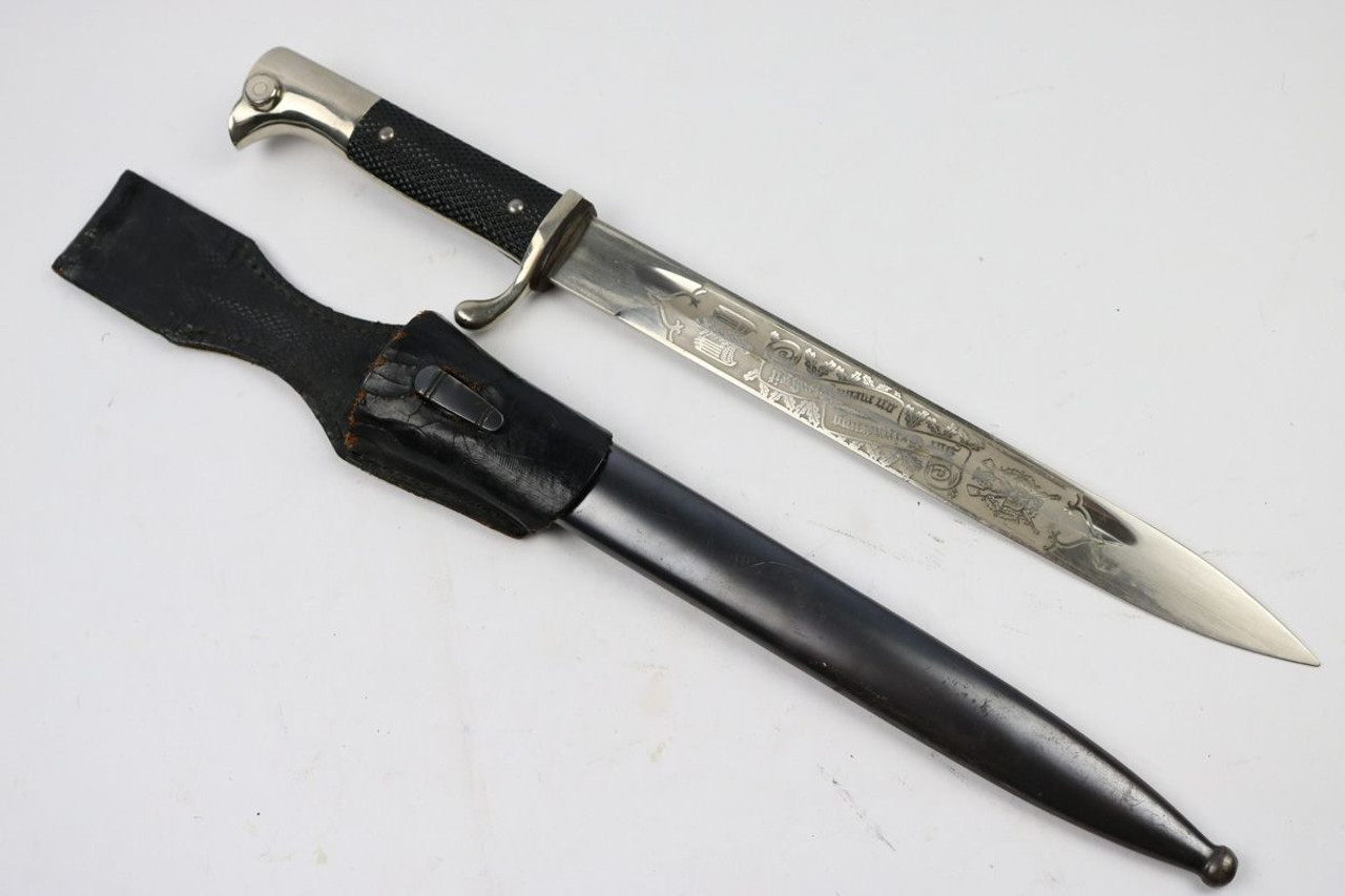 "In Memory of my Service" K98 Bayonet - 1