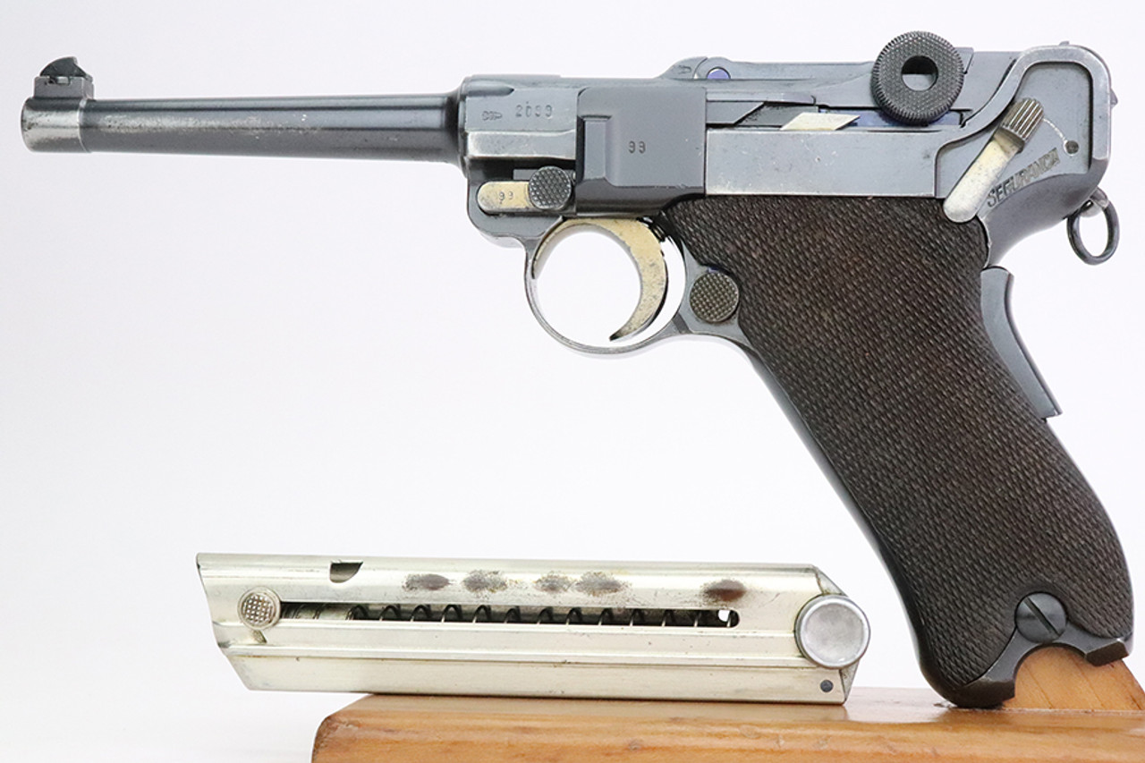 Rare 1935/06 Mauser Banner Portuguese "GNR" Luger (39247)