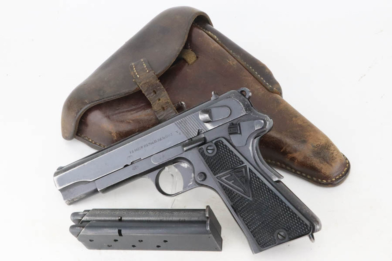 SOLD - German Army 3-Lever Radom VIS Model 35 Rig - W/ Vet Capture Story