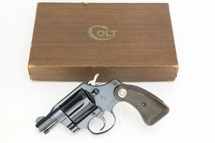 1966 Colt Detective Special 2 inch .38 Special revolver with box - with original box