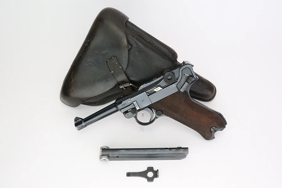 1941 BYF 41 Mauser Luger Rig - Matching Magazine - photo 1 of 25
