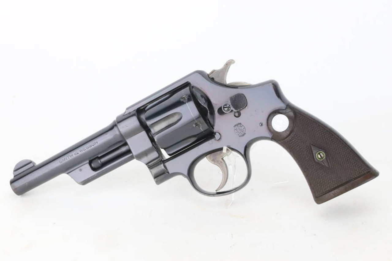 SOLD - Pre-WW2 Smith & Wesson .38/44 Outdoorsman Heavy Duty - With Factory Letter