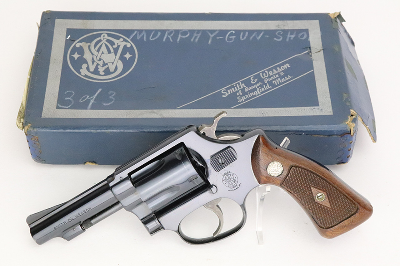 SOLD - Minty, Boxed S&W Model 36 - .38 Special