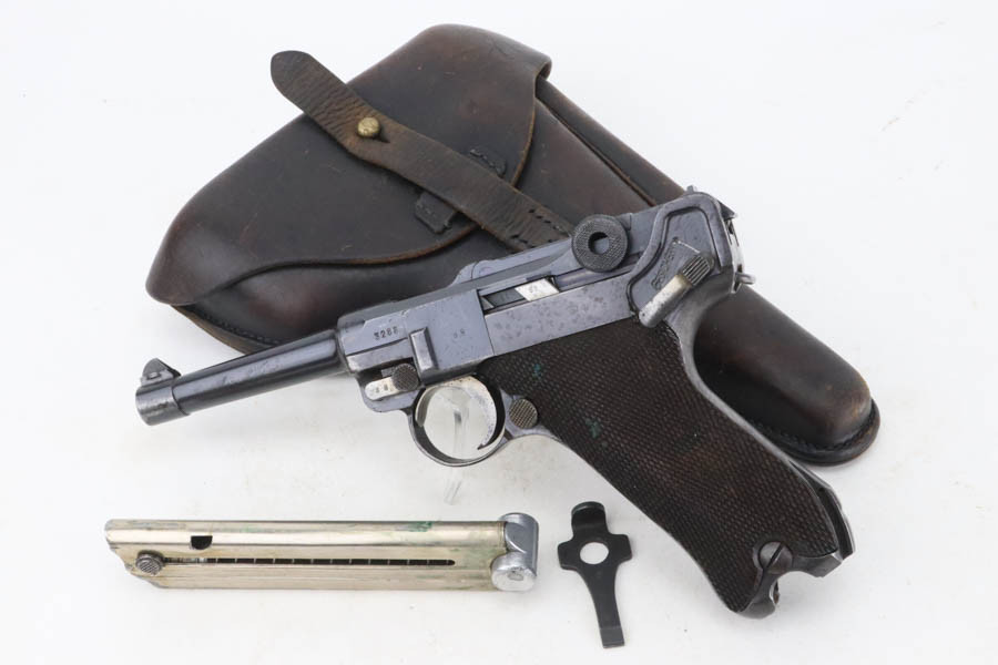 SOLD - 1935 "G Date" Mauser Luger Rig