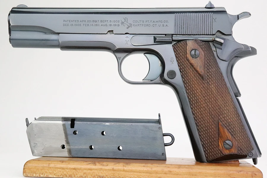 Rare Colt Government Model 1911 - .455 British Eley - photo 1 of 12