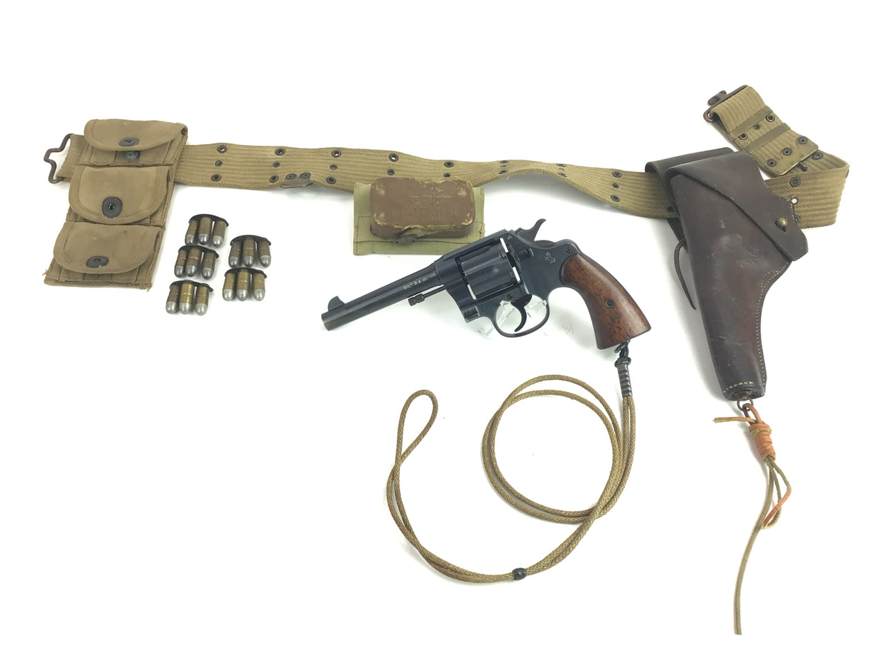 SOLD - U.S. Colt Model 1917 Army  DA Revolver Grouping