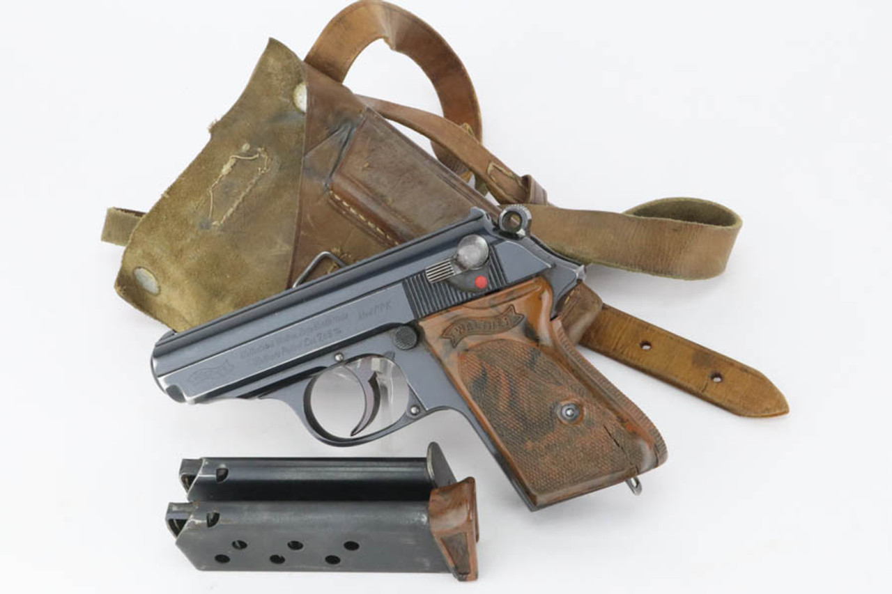 Commercial Walther PPK Rig - With WW2 Capture Document
