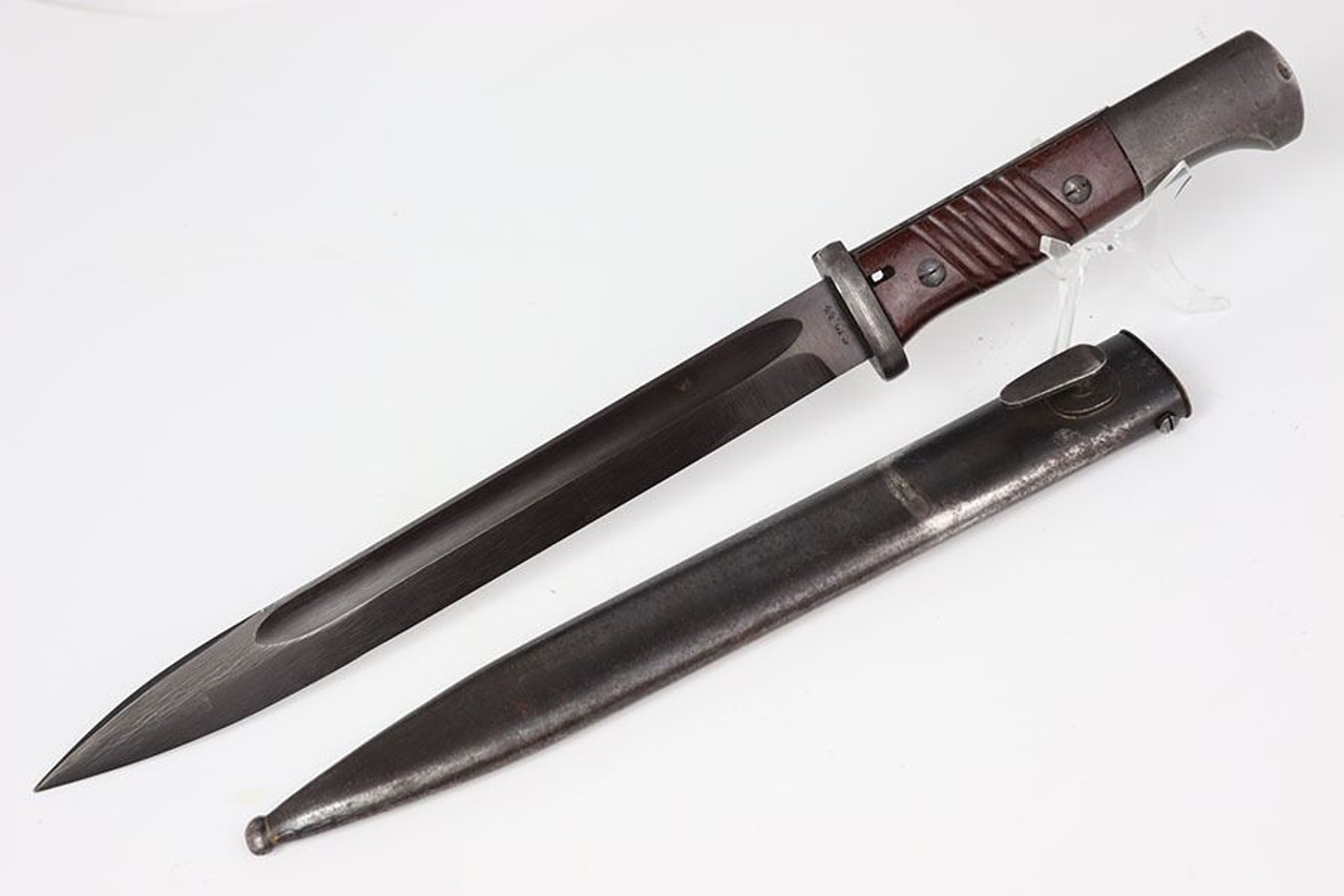 Excellent - 1944 K98 Bayonet Matching Scabbard