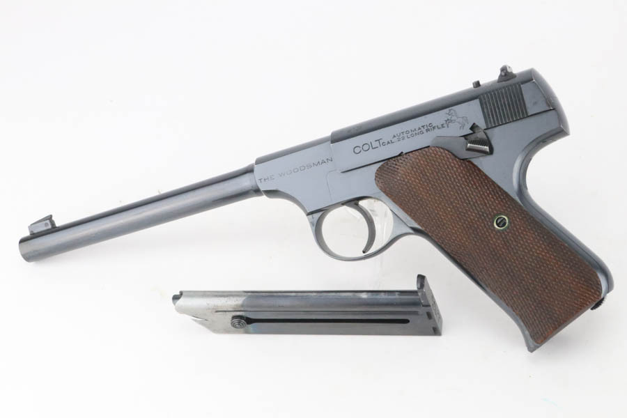 Excellent 1930 Colt Woodsman - .22 LR - photo 1 of 9