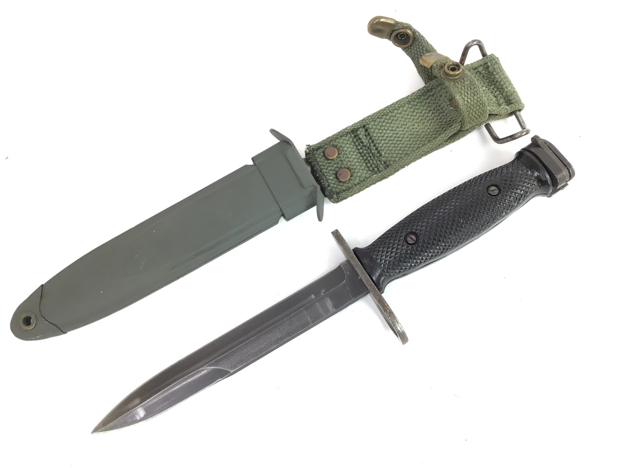 SOLD - Ontario M7 Bayonet With USM8A1 Scabbard