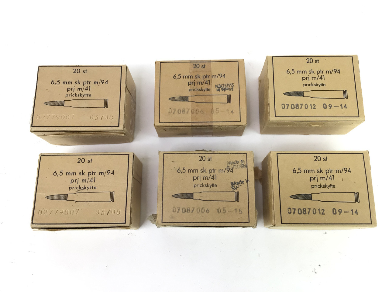 6.5x55mm Swedish Military Surplus Ammunition - photo 1 of 4